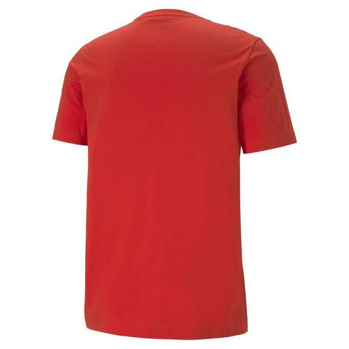 Rückansicht von PUMA T-Shirt T-Shirt Herren Rot/Schwarz