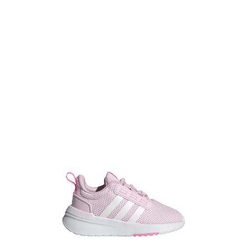 Rückansicht von adidas Racer TR21 Schuh Wanderschuhe Kinder Clear Pink / Zero Metalic / Beam Pink