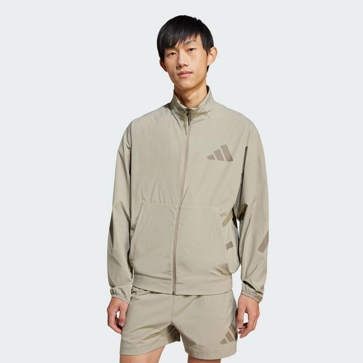 adidas adidas adidas Z.N.E. Woven Trainingsjacke Trainingsanzug Herren - Putty Beige - 0 | SportScheck