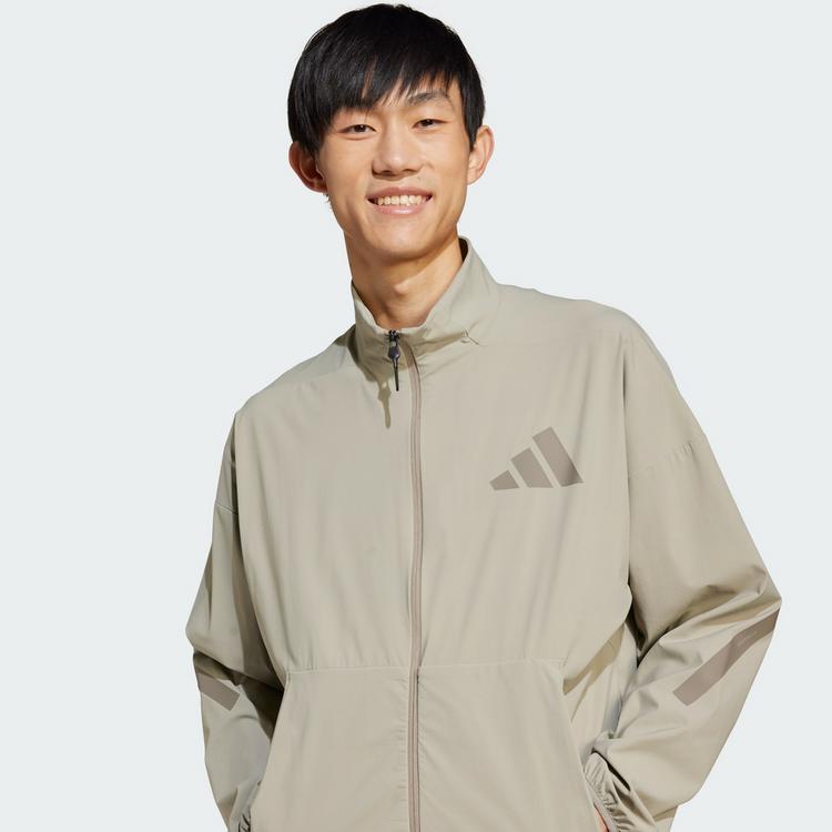 adidas adidas adidas Z.N.E. Woven Trainingsjacke Trainingsanzug Herren - Putty Beige - 0 | SportScheck