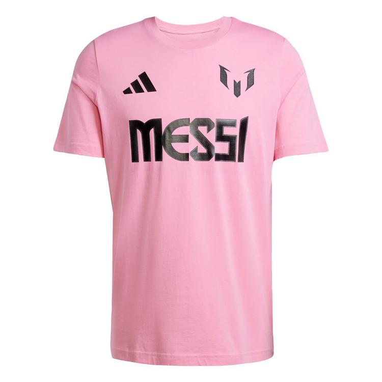 adidas adidas Messi Name and Number Graphic T-Shirt Funktionsshirt Herren - Easy Pink - 0 | SportScheck