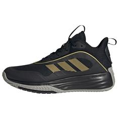 adidas Own the Game 3 Schuh Sneaker Core Black / Gold Metallic / Mgh Solid Grey