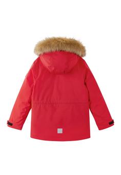 Rückansicht von reima Serkkula Winterjacke Kinder Tomato red