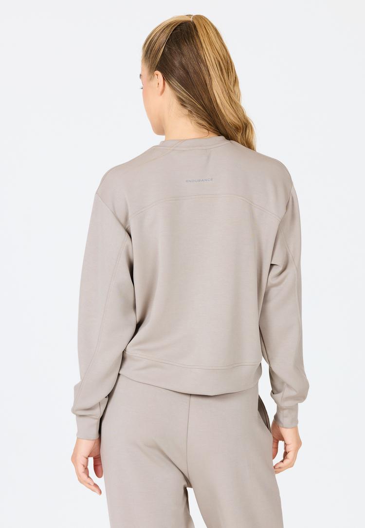 Endurance Endurance Jade Sweatshirt Damen - 1153 Dove - 4 | SportScheck