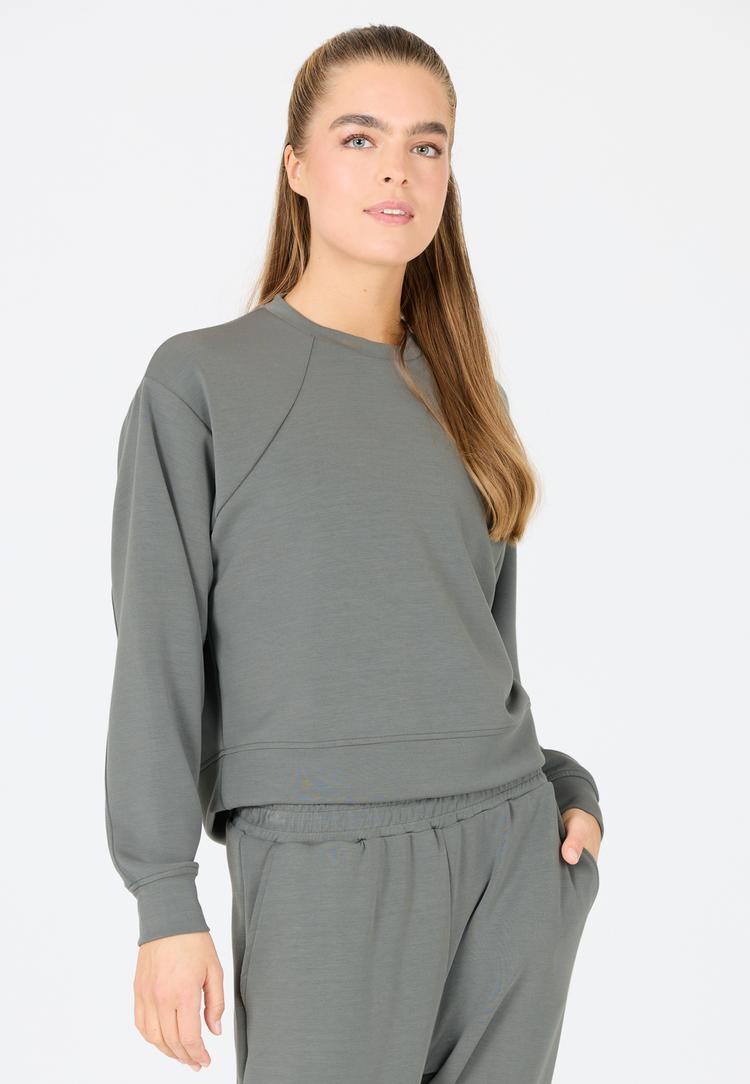Endurance Endurance Jade Sweatshirt Damen - 3219 Sedona Sage - 1 | SportScheck