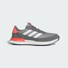 adidas S2G Spikeless 24 Golfschuh Multifunktionsschuhe Herren Grey Three / Cloud White / Preloved Scarlet