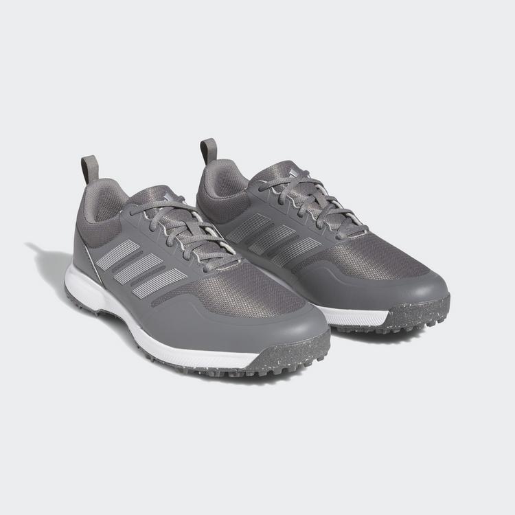 adidas adidas Tech Response SL 3.0 Wide Golfschuh Multifunktionsschuhe Herren - Grey Four / Silver Metallic / Solar Gold - 3 | SportScheck