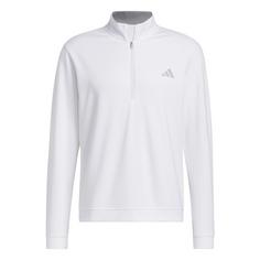 adidas Elevated 1/4-Zip Pullover Sweatshirt Herren White