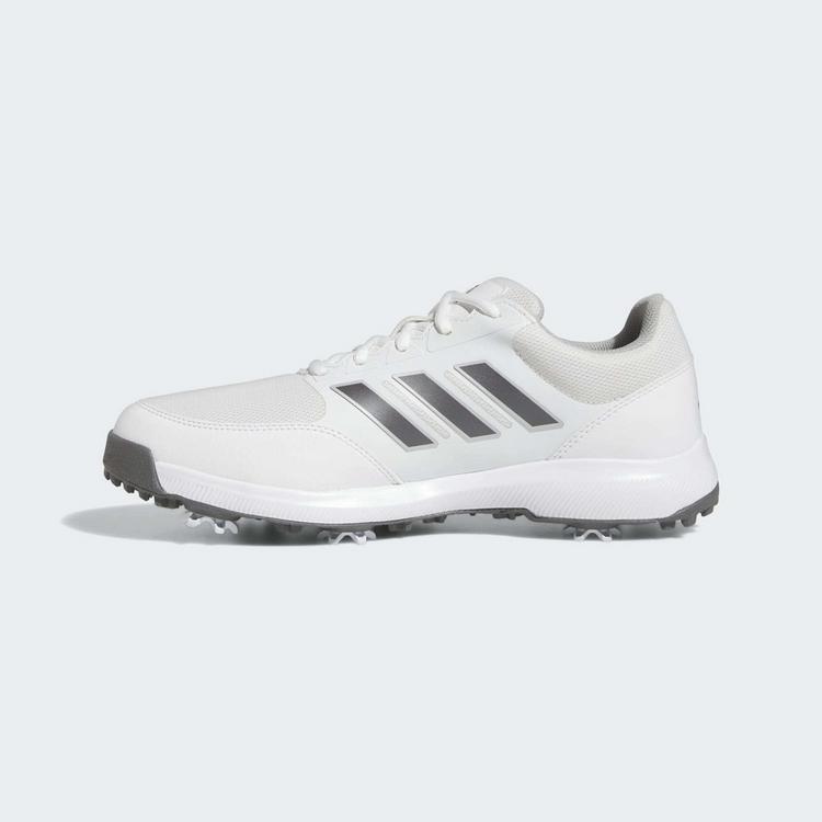 adidas adidas Tech Response 3.0 Wide Golfschuh Multifunktionsschuhe Herren - Cloud White / Dark Silver Metallic / Silver Metallic - 5 | SportScheck