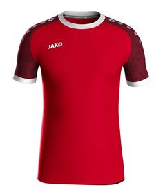 JAKO Iconic Trikot Kids Fußballtrikot Kinder rotrot