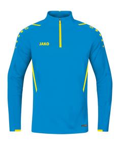 JAKO Challenge Ziptop Funktionssweatshirt Herren blaugelb