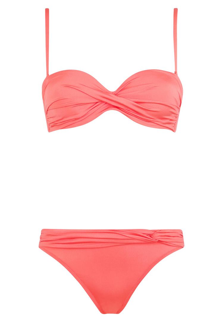 Lascana Lascana B&uuml;gel-Bandeau-Bikini Bikini Set Damen - hummer - 14 | SportScheck