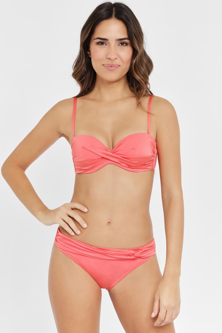 Lascana Lascana B&uuml;gel-Bandeau-Bikini Bikini Set Damen - hummer - 5 | SportScheck