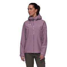 Rückansicht von Mammut Alto Light HS Hooded Hardshelljacke Damen flux