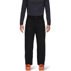 Rückansicht von Mammut Stoney Thermo Skihose Herren black-white