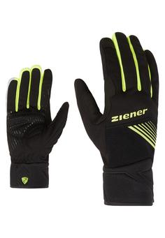 Ziener DIRICH TOUCH Fahrradhandschuhe black.poison yellow