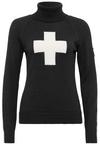 Krimson Klover Geneva Turtleneck Layerlangarmshirt Damen - h. black