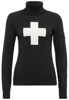 Krimson Klover Geneva Turtleneck Layerlangarmshirt Damen h. black