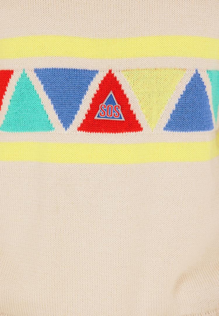 SOS SOS The Windbreaker Strickpullover - 1157 Rainy Day - 1 | SportScheck