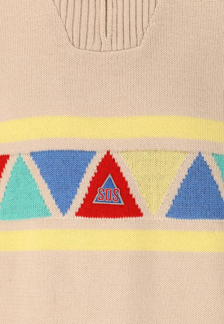 SOS SOS The Windbreaker Strickpullover - 1157 Rainy Day - 2 | SportScheck