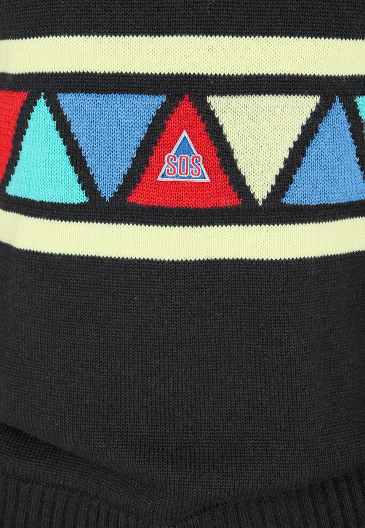 SOS SOS The Windbreaker Strickpullover - 2148 Blue Graphite - 1 | SportScheck