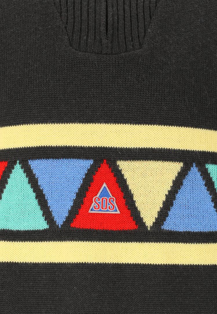 SOS SOS The Windbreaker Strickpullover - 2148 Blue Graphite - 2 | SportScheck