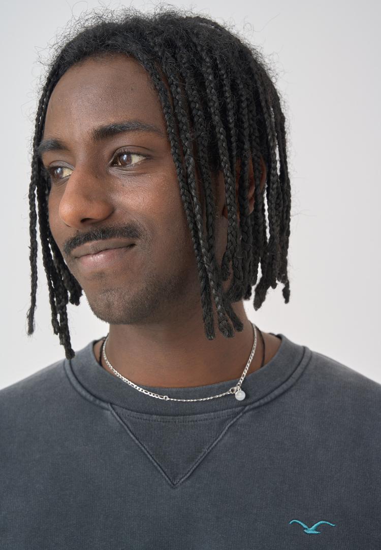 Cleptomanicx Cleptomanicx Ligull Washed Sweatshirt Herren - Blue Graphite - 3 | SportScheck