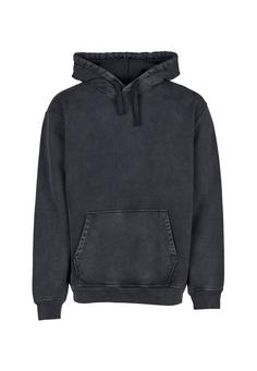 Cleptomanicx Boxy Hooded Ligull Washed Kapuzenshirt Herren Blue Graphite