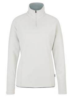 Ziener JEMILA Fleecepullover Damen white fog