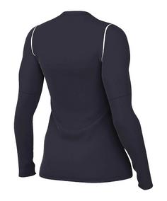 Rückansicht von Nike Park 20 Sweatshirt Damen Funktionssweatshirt Damen blauweissweiss