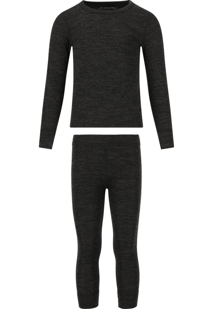 ZigZag ZigZag Terry W&auml;scheset Kinder - 1011 Dark Grey Melange - 0 | SportScheck