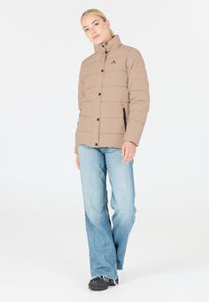 Rückansicht von Whistler Amaret Outdoorjacke Damen 1136 Simply Taupe