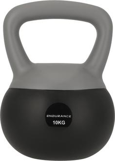 Endurance Silicone Hantel 1012 Charcoal Gray