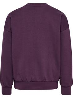 Rückansicht von hummel hmlSELMA SWEATSHIRT Sweatshirt Kinder PLUM PERFECT