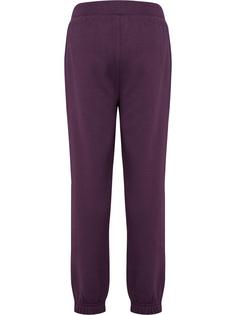 Rückansicht von hummel hmlSELMA ADJUSTABLE WAIST PANTS Hose Kinder PLUM PERFECT