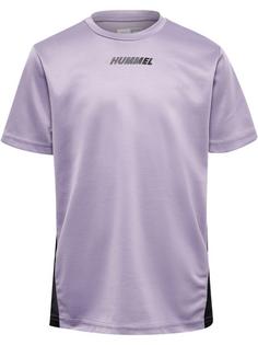 hummel hmlMULTI PL JERSEY KIDS Funktionsshirt Kinder LAVENDER GRAY