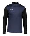 Nike Strike 24 Drill Top Funktionssweatshirt Herren - blauschwarztuerkis