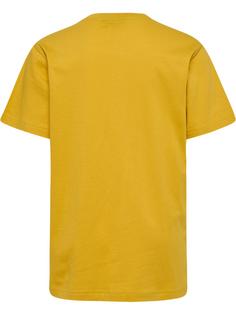 Rückansicht von hummel hmlLEO T-SHIRT S/S T-Shirt Kinder GOLDEN SPICE