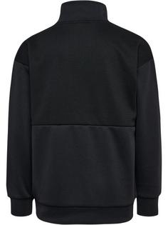 Rückansicht von hummel hmlODIN ZIP JACKET Sweatshirt Kinder BLACK