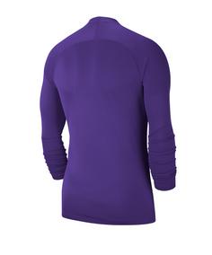 Rückansicht von Nike Park Underwear Mock Funktionsshirt Herren lila