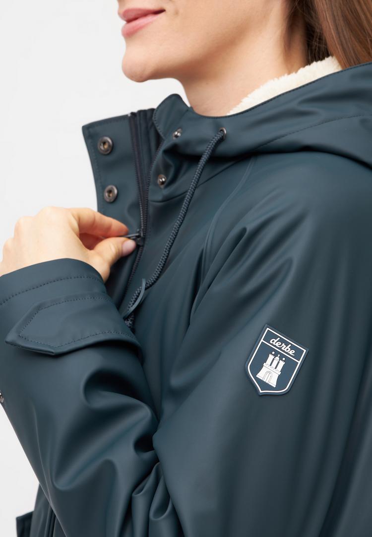 Derbe Derbe Tidaholm Regenmantel Damen - navy - 0 | SportScheck