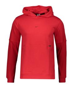 Nike Strike Hoody Funktionssweatshirt Herren rotschwarz