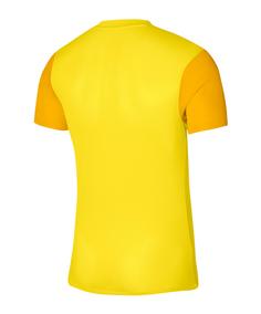 Rückansicht von Nike Trophy V Trikot Kids Fußballtrikot Kinder gelbgold