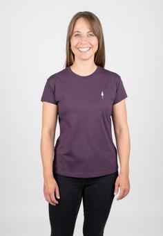 Rückansicht von NIKIN TreeShirt Women T-Shirt Damen Deep purple