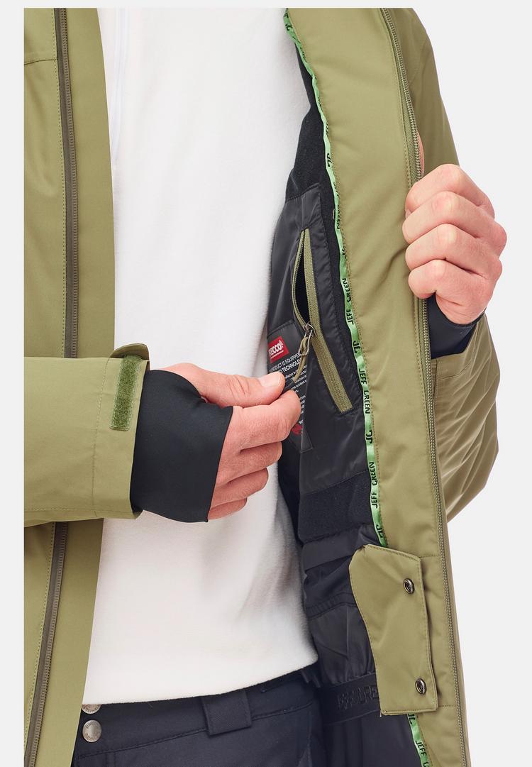 Jeff Green Jeff Green Bergen Skijacke Herren - Dusky Green - 14 | SportScheck