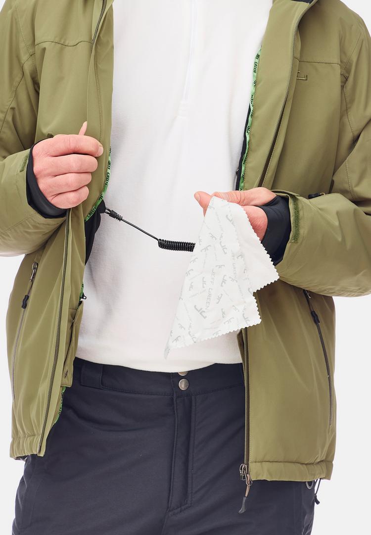 Jeff Green Jeff Green Bergen Skijacke Herren - Dusky Green - 15 | SportScheck