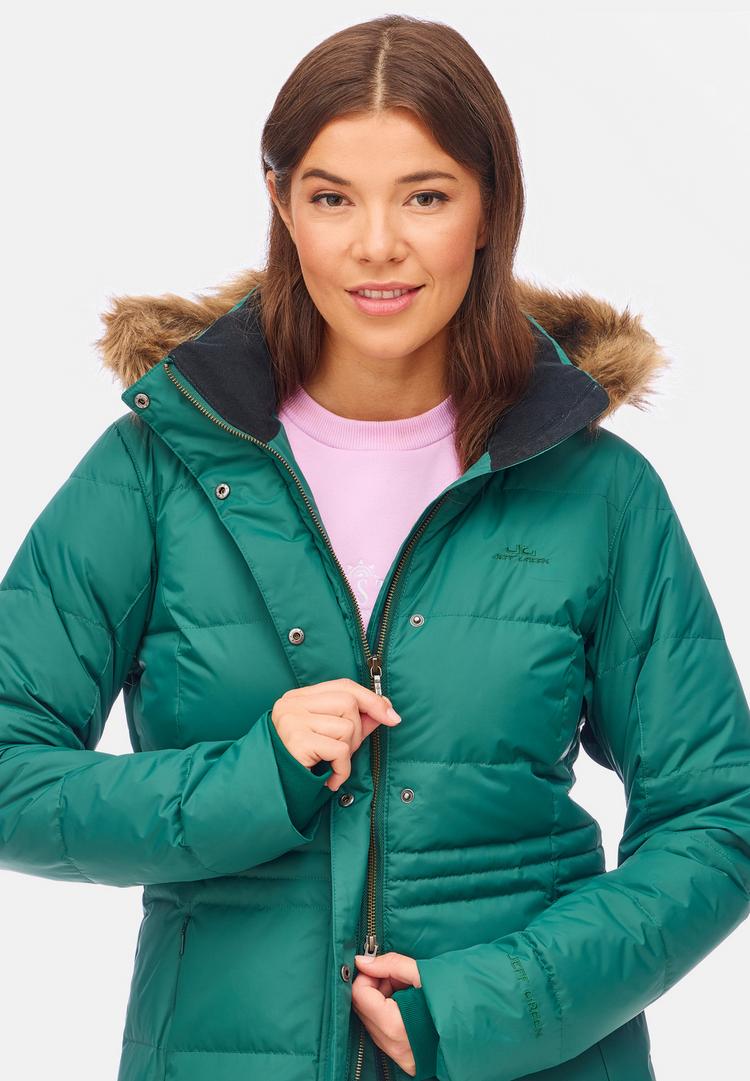 Jeff Green Jeff Green Fely Daunenmantel Damen - Rain Forest - 4 | SportScheck
