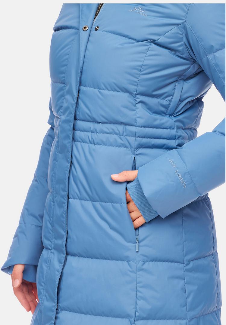 Jeff Green Jeff Green Fely Daunenmantel Damen - Captains Blue - 4 | SportScheck