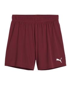 PUMA teamGOAL Short Damen Fußballshorts Damen rotweiss