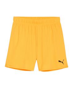 PUMA teamGOAL Short Damen Fußballshorts Damen orangeschwarz